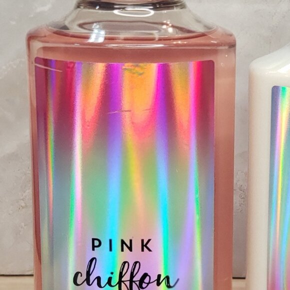 🆕Bath and Body Works Pink Chiffon Bundle/Lot - Picture 4 of 4